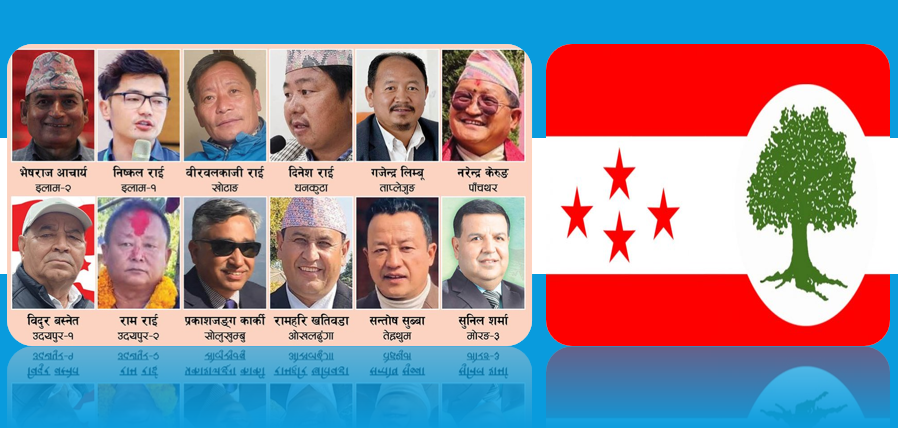 नेपाली कांग्रेसले कोशी प्रदेशका १२ क्षेत्रको उम्मेदवार टुंगो लगायो